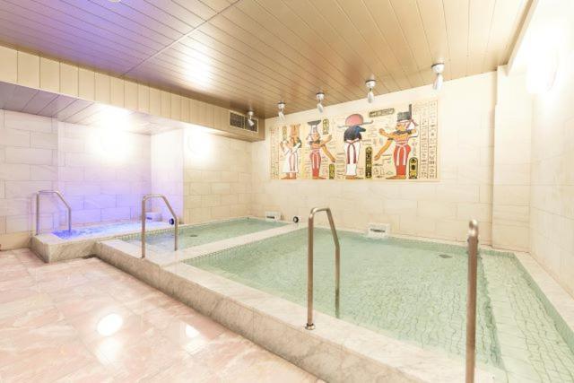 טוקיו Sauna & Cabin Thermae-Yu Nishiazabu מראה חיצוני תמונה